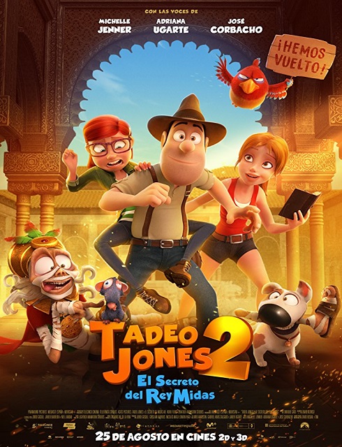 فيلم Tad Jones and the Secret of King Midas 2017 مترجم اون لاين